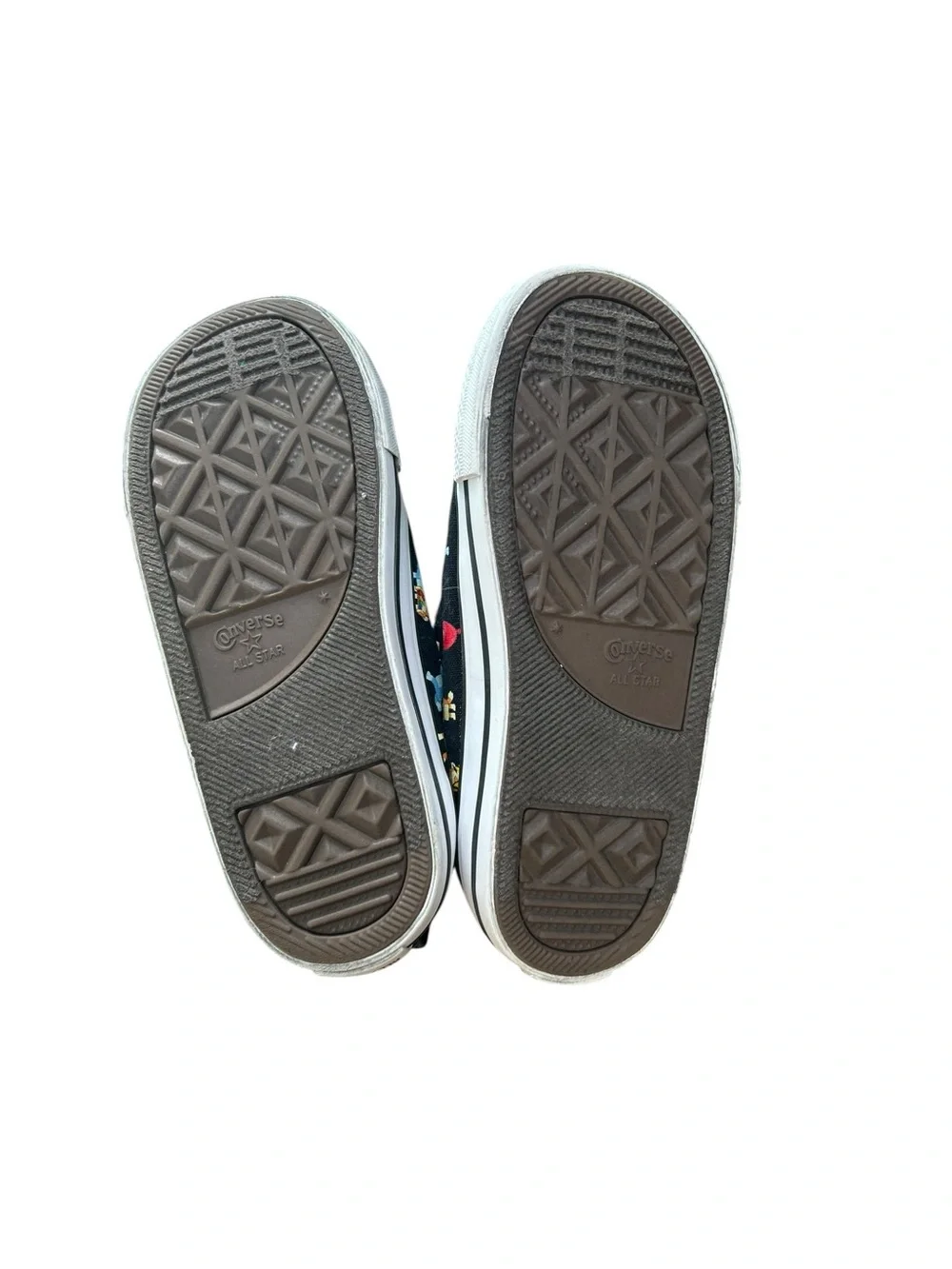 Bluey Converse Chuck Taylor Toddler Kids Sz 10 Black Low Top VGUC